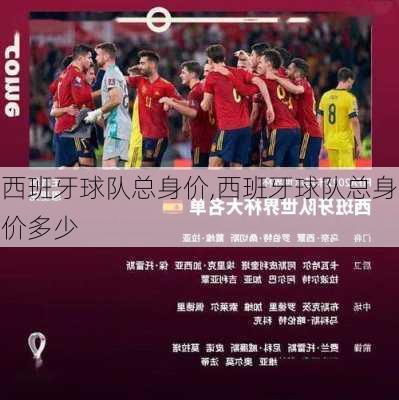 西班牙球队总身价,西班牙球队总身价多少