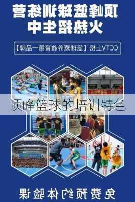 顶峰篮球的培训特色