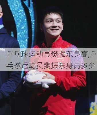 乒乓球运动员樊振东身高,乒乓球运动员樊振东身高多少