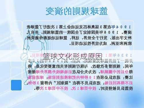 篮球文化形成原因
