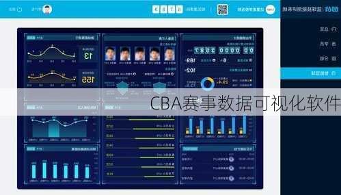 CBA赛事数据可视化软件