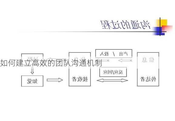 如何建立高效的团队沟通机制