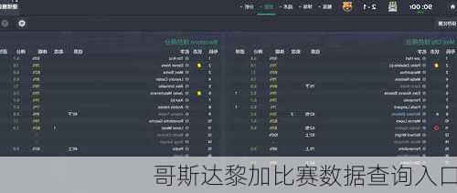 哥斯达黎加比赛数据查询入口