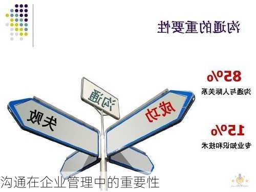 沟通在企业管理中的重要性