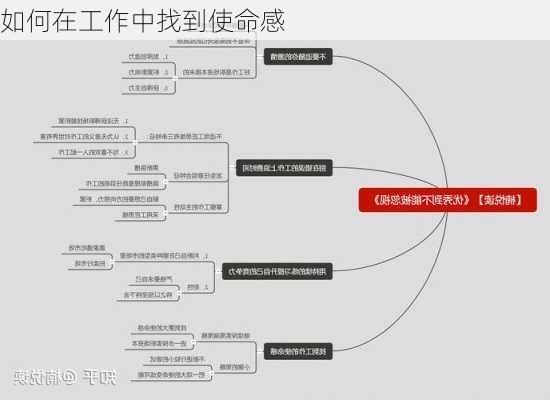 如何在工作中找到使命感
