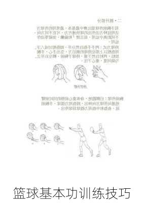 篮球基本功训练技巧