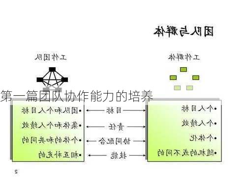第一篇团队协作能力的培养