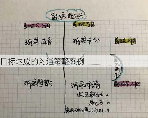 目标达成的沟通策略案例