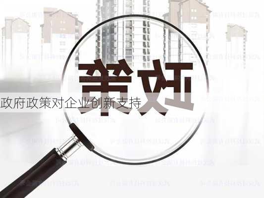 政府政策对企业创新支持