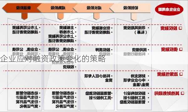 企业应对融资政策变化的策略