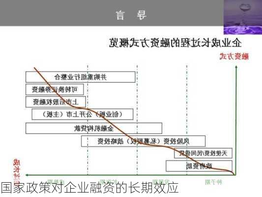国家政策对企业融资的长期效应