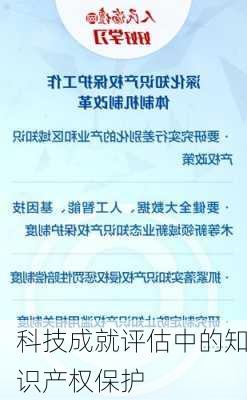 科技成就评估中的知识产权保护