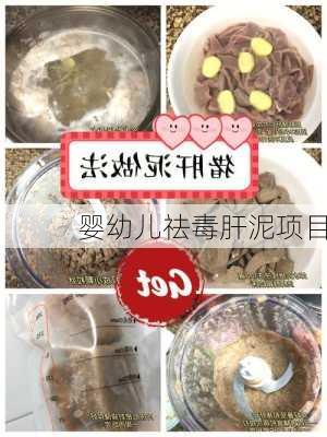 婴幼儿祛毒肝泥项目