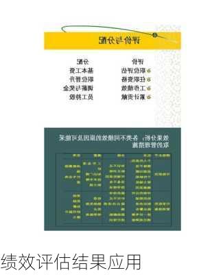 绩效评估结果应用