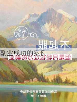 副业成功的案例