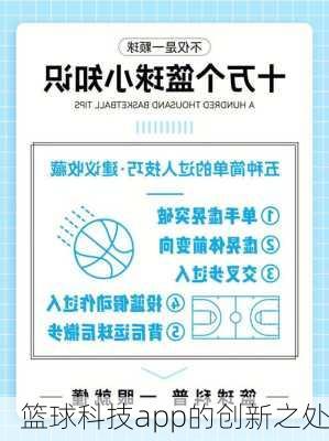 篮球科技app的创新之处
