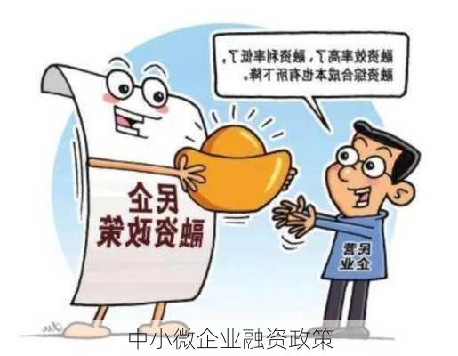 中小微企业融资政策