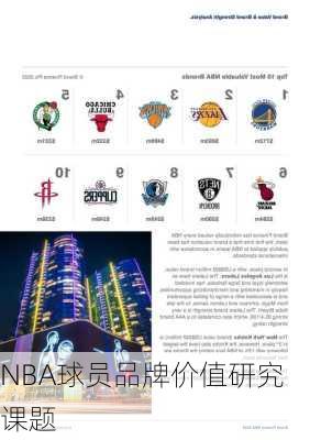 NBA球员品牌价值研究课题