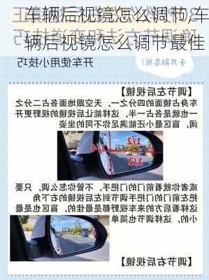 车辆后视镜怎么调节,车辆后视镜怎么调节最佳