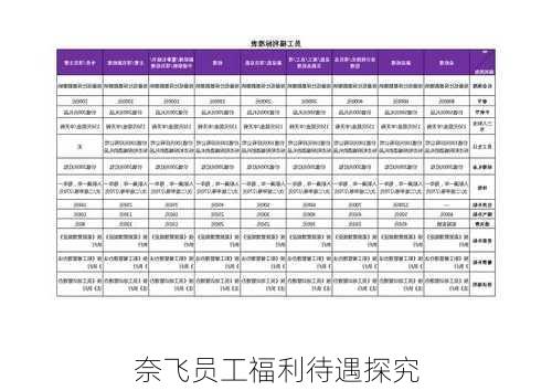 奈飞员工福利待遇探究