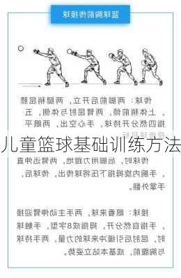 儿童篮球基础训练方法