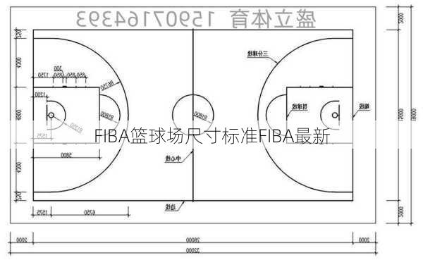 FIBA篮球场尺寸标准FIBA最新