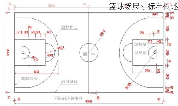 篮球场尺寸标准概述