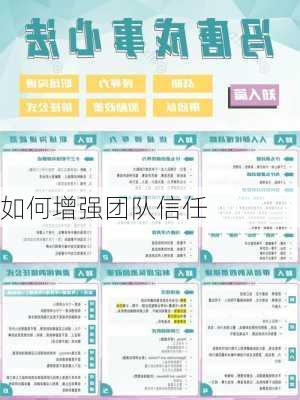 如何增强团队信任
