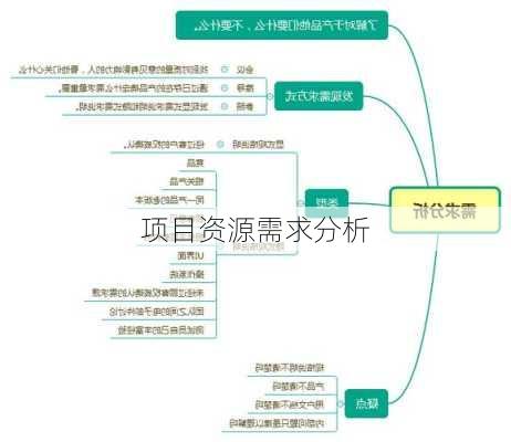项目资源需求分析