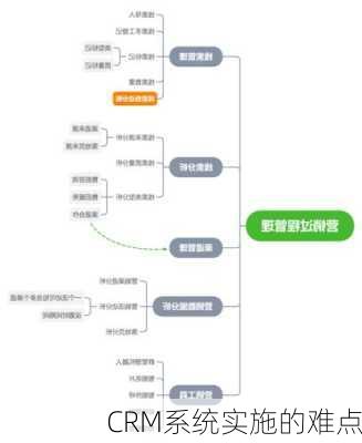 CRM系统实施的难点