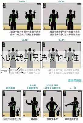NBA裁判员选拔的标准是什么