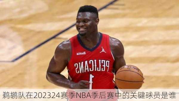 鹈鹕队在202324赛季NBA季后赛中的关键球员是谁