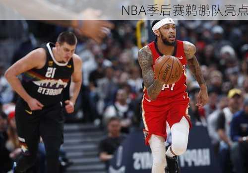 NBA季后赛鹈鹕队亮点