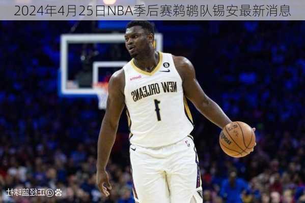 2024年4月25日NBA季后赛鹈鹕队锡安最新消息