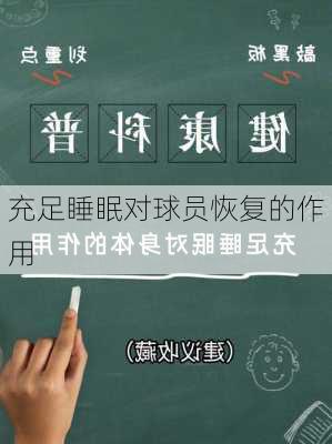 充足睡眠对球员恢复的作用