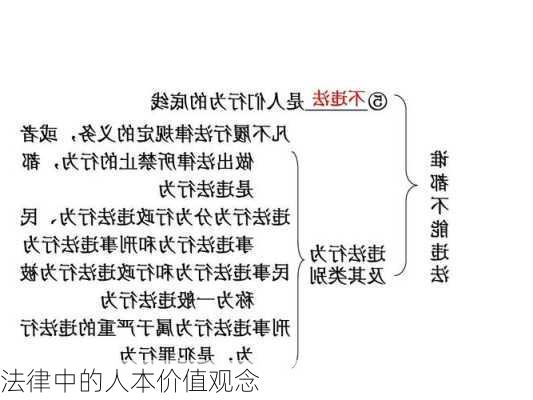 法律中的人本价值观念