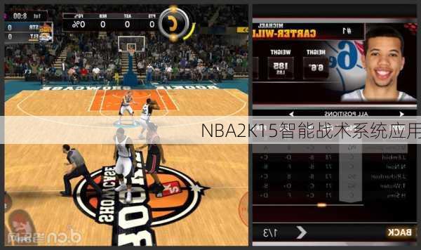 NBA2K15智能战术系统应用