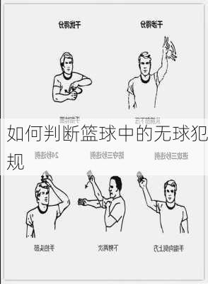 如何判断篮球中的无球犯规