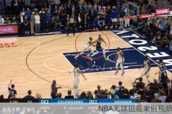 NBA无球犯规案例视频