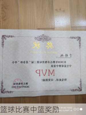 篮球比赛中篮奖励