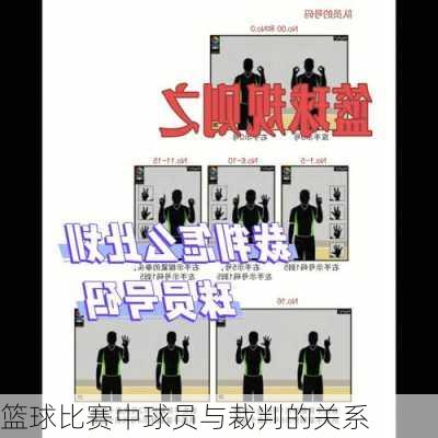 篮球比赛中球员与裁判的关系