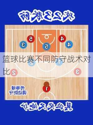 篮球比赛不同防守战术对比