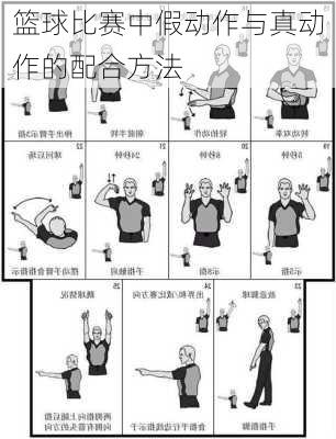 篮球比赛中假动作与真动作的配合方法