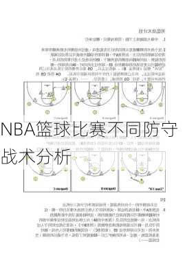 NBA篮球比赛不同防守战术分析