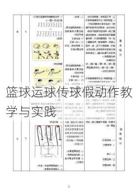 篮球运球传球假动作教学与实践