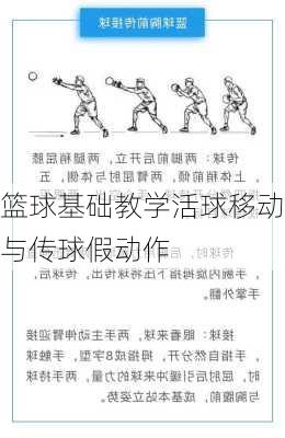 篮球基础教学活球移动与传球假动作