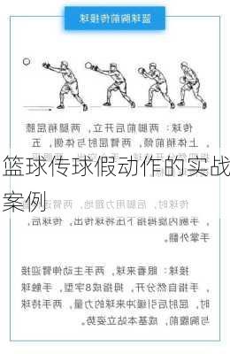 篮球传球假动作的实战案例