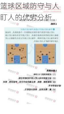 篮球区域防守与人盯人的优劣分析