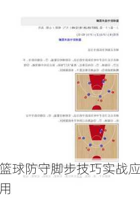 篮球防守脚步技巧实战应用