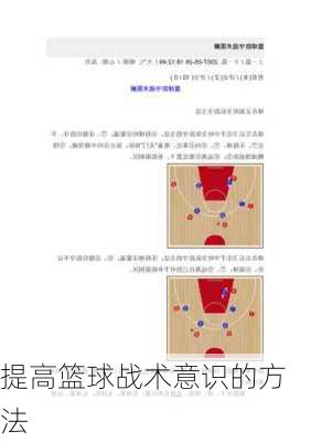 提高篮球战术意识的方法